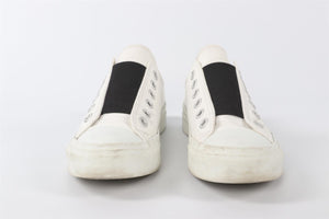 JUNYA WATANABE + COMME DES GARÇONS WHITE LEATHER SNEAKERS EU 38 UK 5 US 8