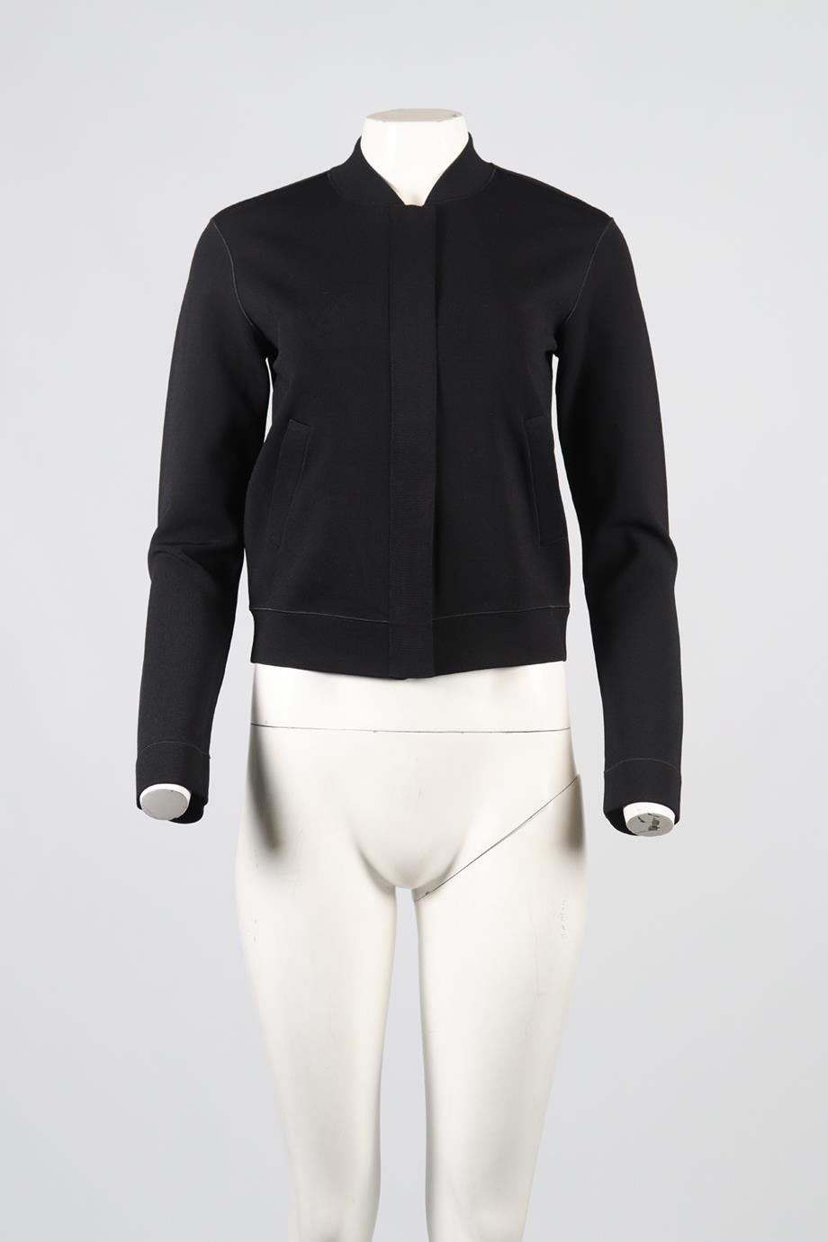 VALENTINO KNIT BOMBER JACKET SMALL