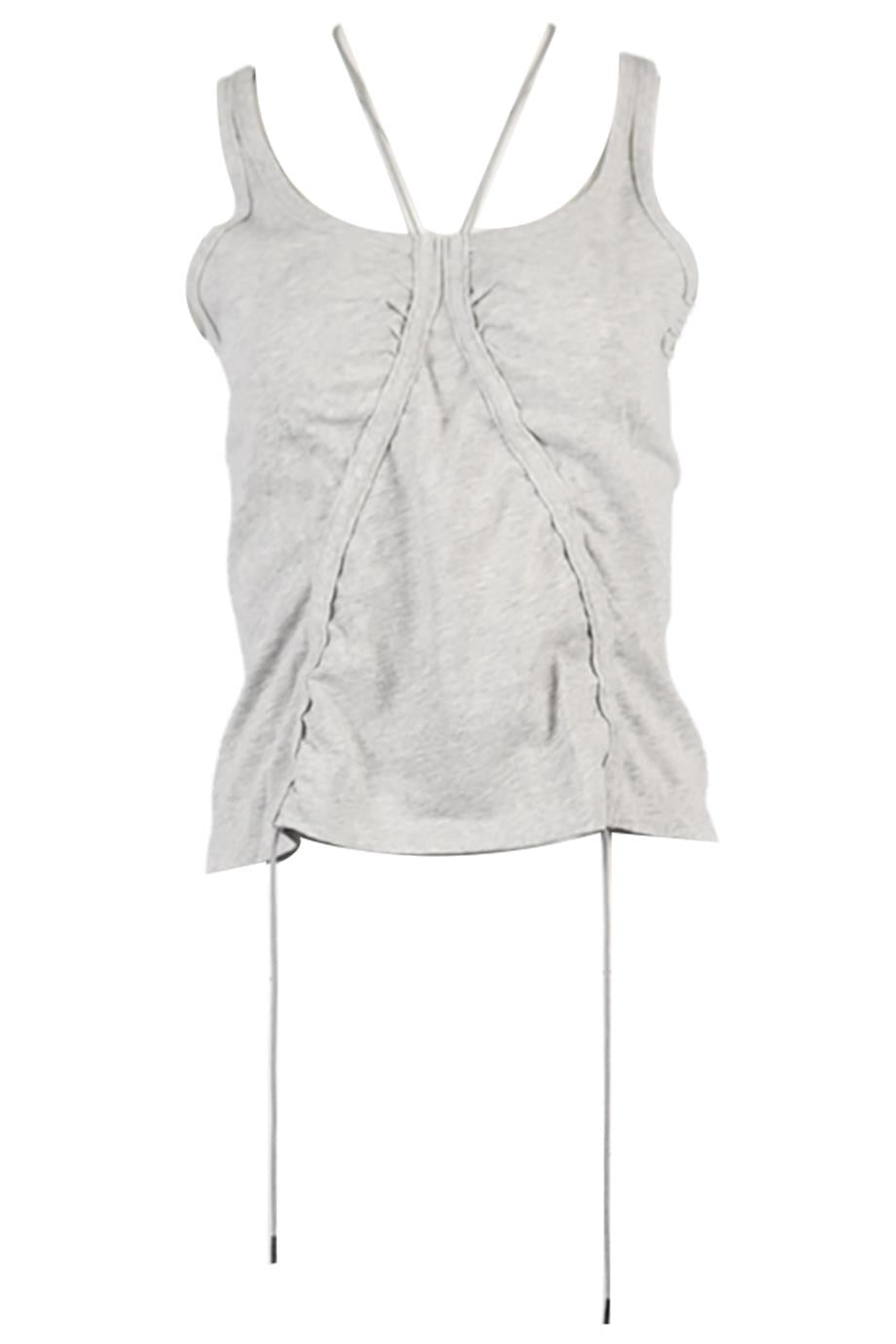 T BY ALEXANDER WANG COTTON TOP XSMALL