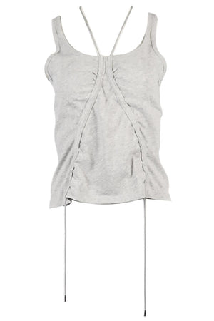 T BY ALEXANDER WANG COTTON TOP XSMALL