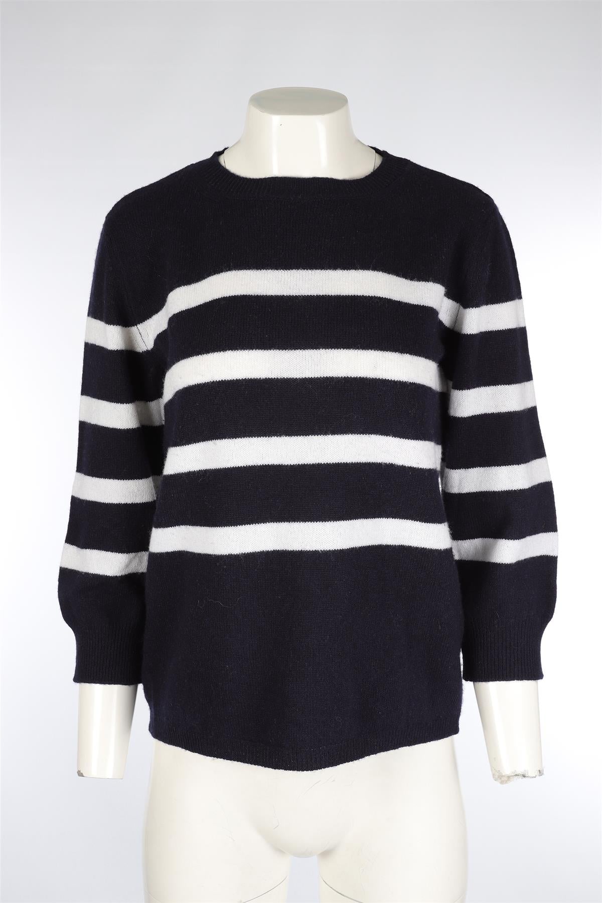 A.P.C. NAVY WOOL SWEATER SMALL