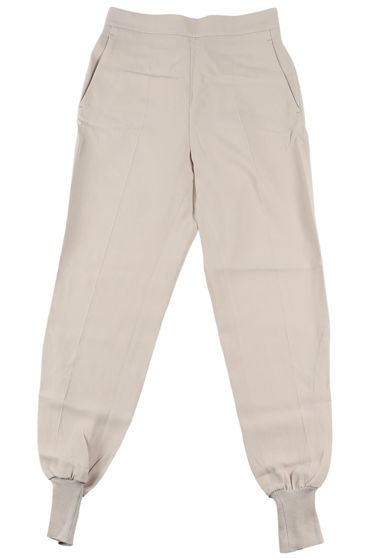 STELLA MCCARTNEY GREY CREPE TAPERED PANTS IT 36 UK 4