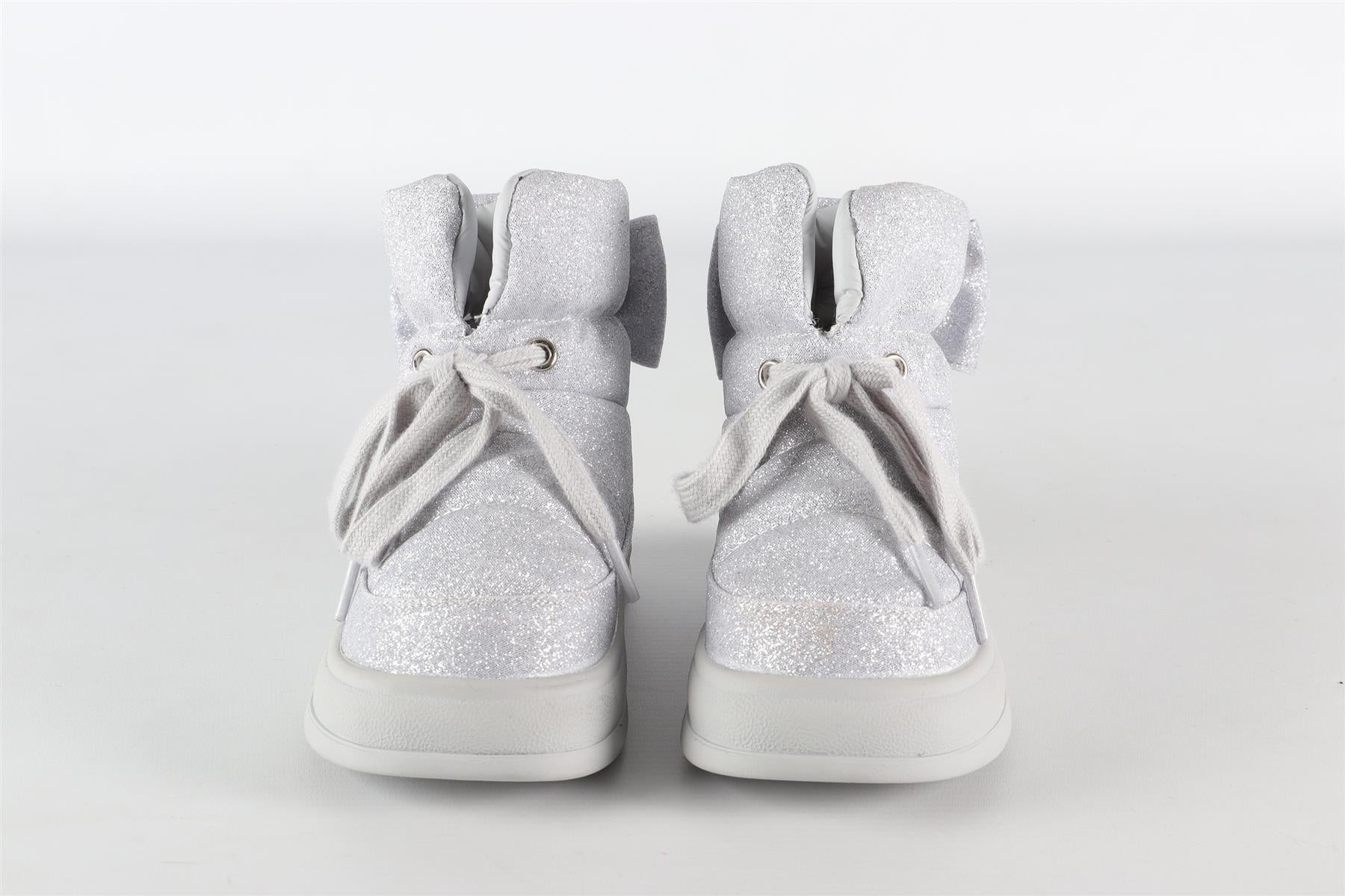 MONNALISA SILVER KIDS GIRLS BOOTS EU 28 UK 10 US 11