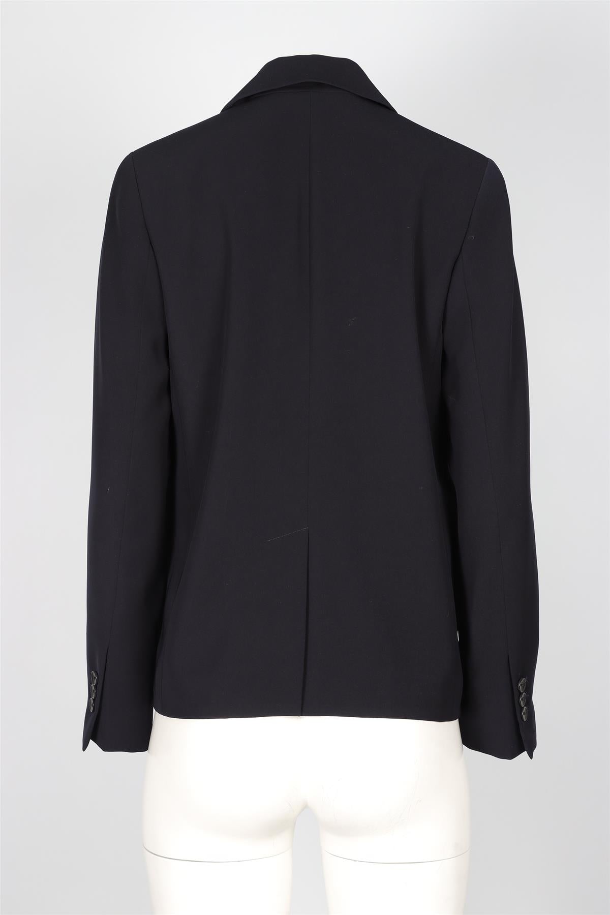 VINCE NAVY CREPE BLAZER US 6 UK 10