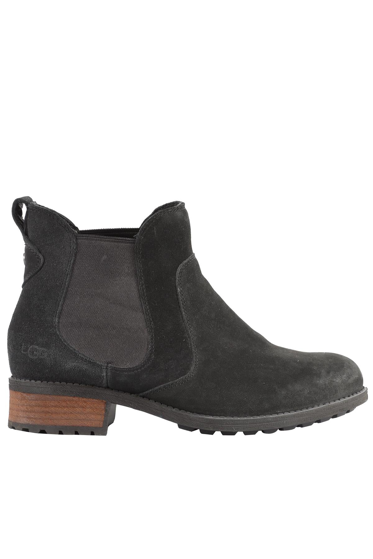 UGG AUSTRALIA BLACK SUEDE ANKLE BOOTS EU 39 UK 6.5 US 8