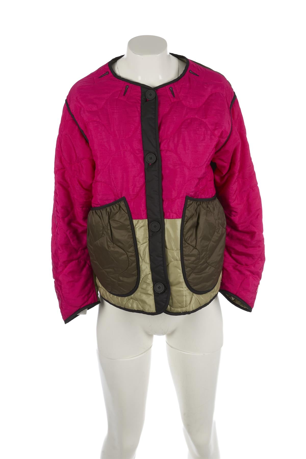 MARFA STANCE PINK PADDED SHELL JACKET XXSMALL