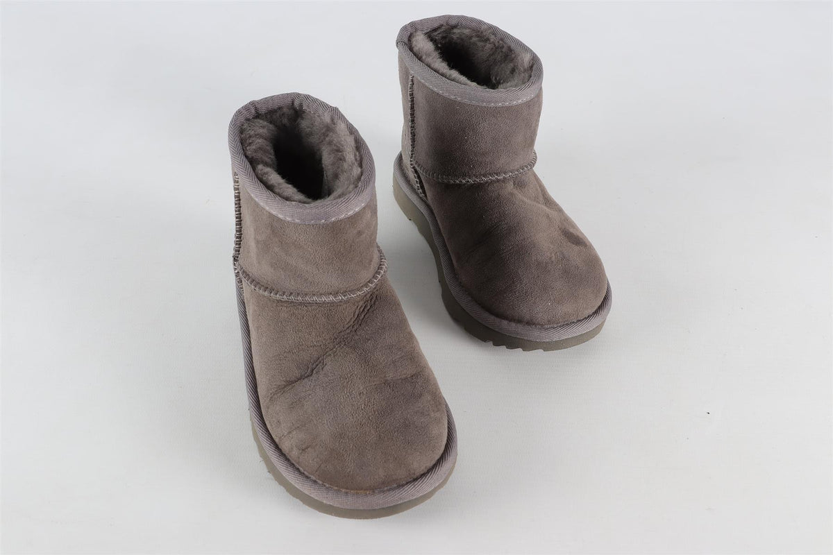 UGG GREY KIDS GIRLS BOOTS EU 28.5 UK 10 US 11