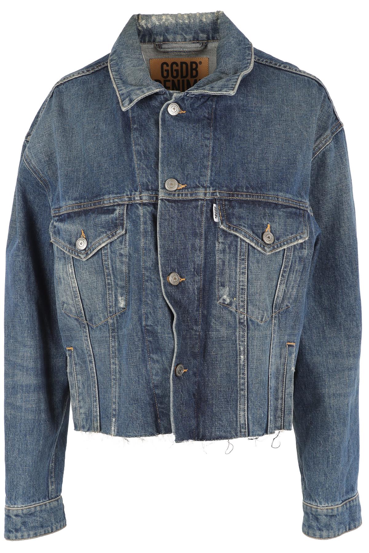 GOLDEN GOOSE DELUXE BRAND BLUE DENIM JACKET SMALL