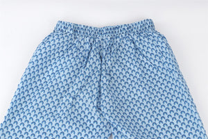 DEREK ROSE BLUE KIDS BOYS PYJAMA SET 7-8 YEARS