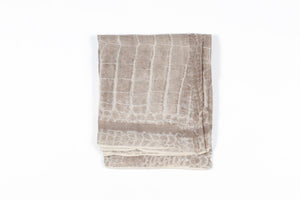 BARBARA BUI BEIGE SILK SCARF