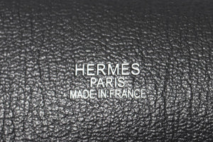 HERMÈS 2009 JYSIERE 36CM CLEMENCE LEATHER SHOULDER BAG