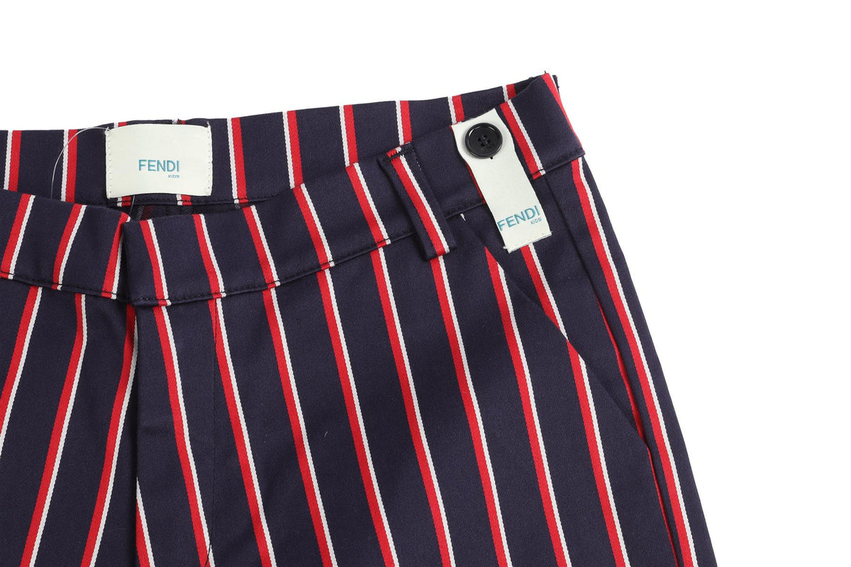 FENDI NAVY KIDS BOYS SHORTS 10 YEARS