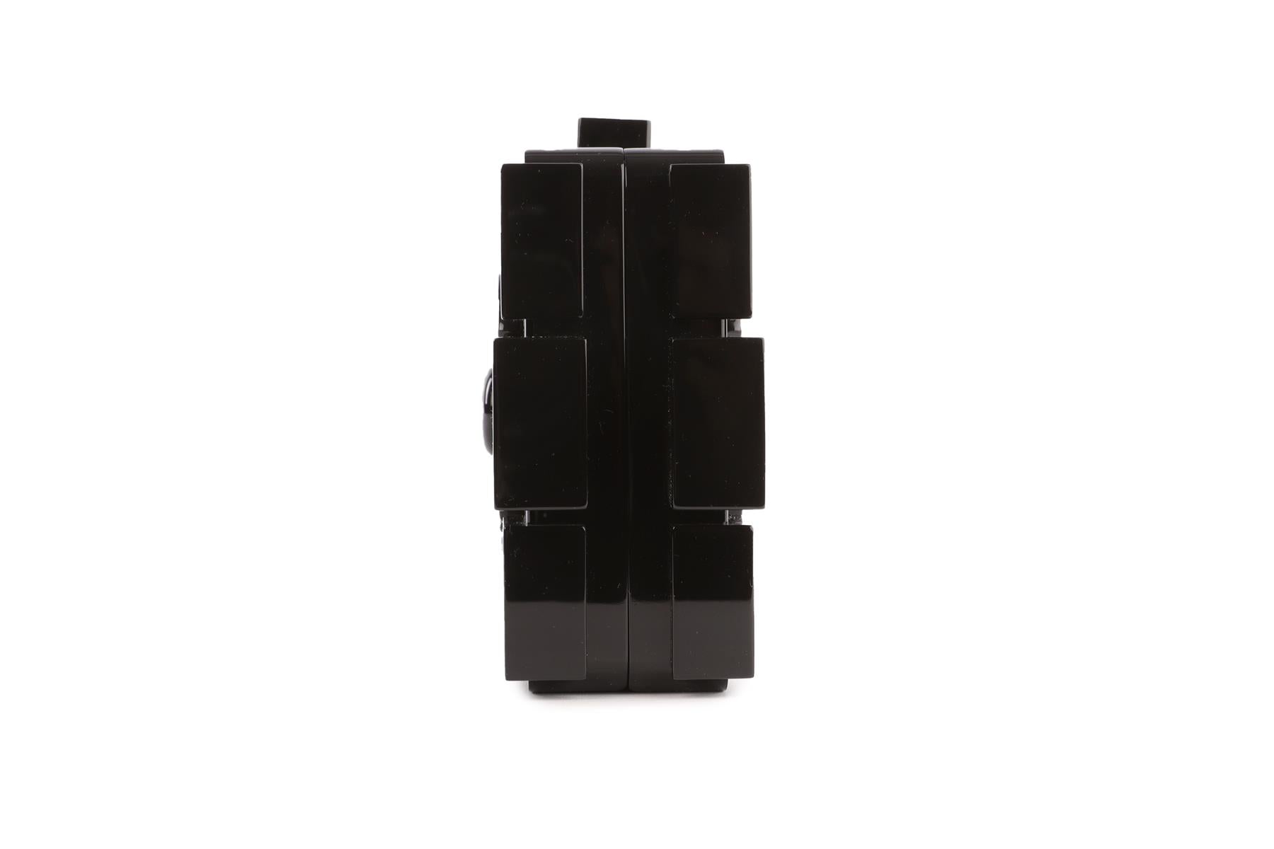 CHANEL BLACK 2014 BOY BRICK LEGO PLEXIGLASS CLUTCH