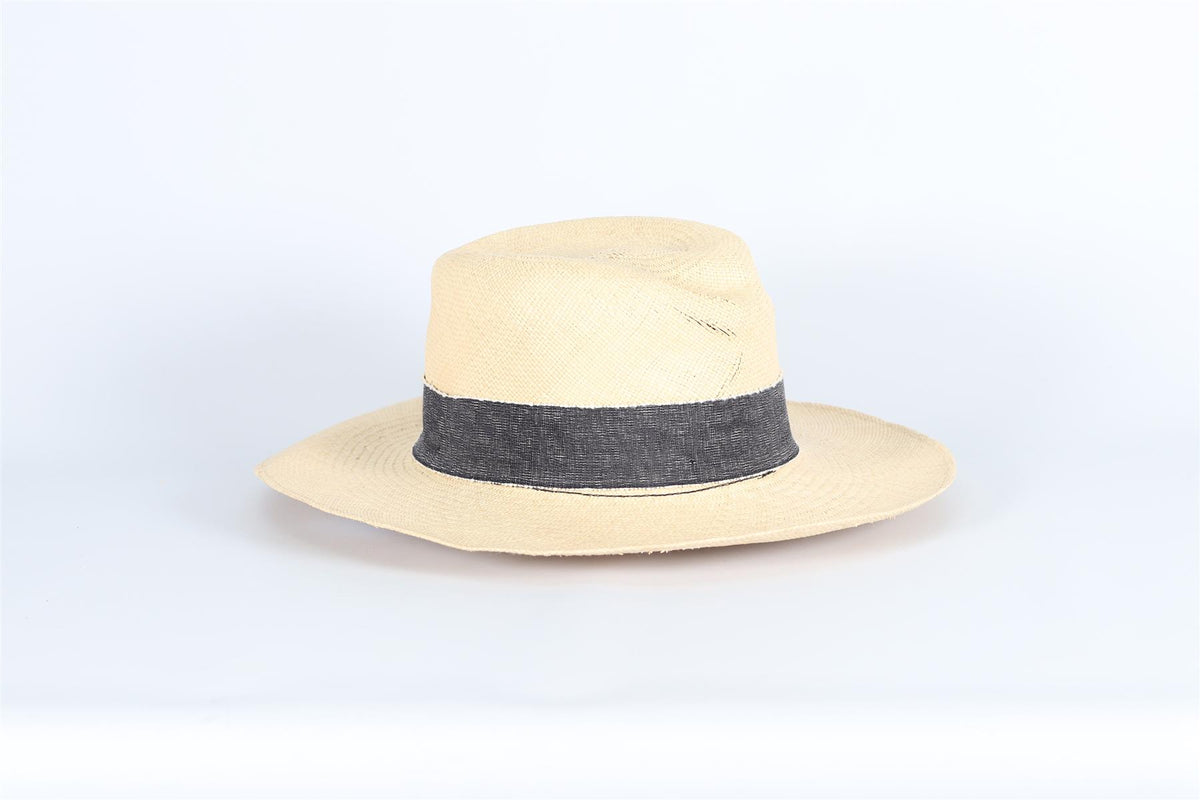 MAISON MICHEL STRAW HAT MEDIUM
