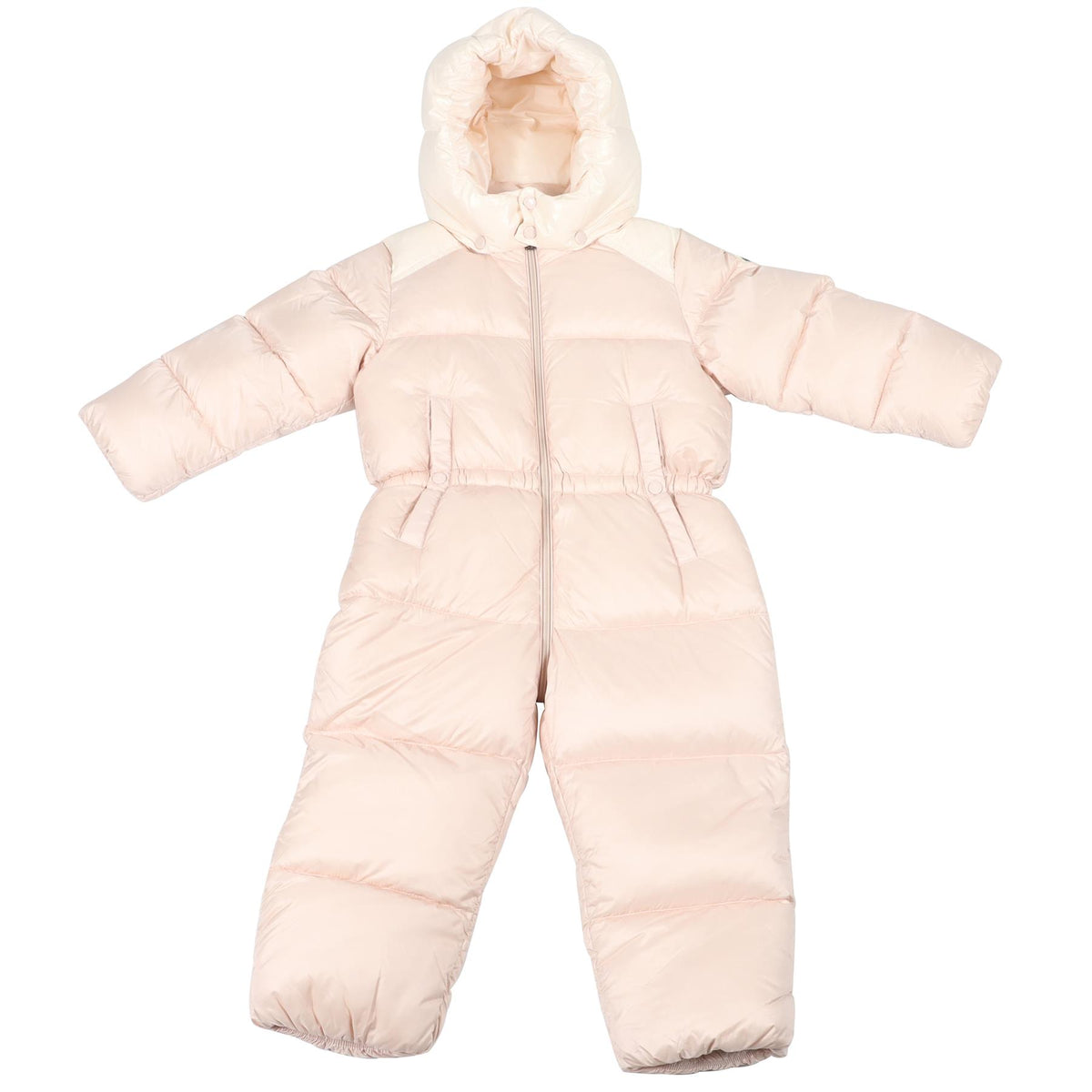 MONCLER PINK KIDS GIRLS PADDED SNOWSUIT 2 YEARS
