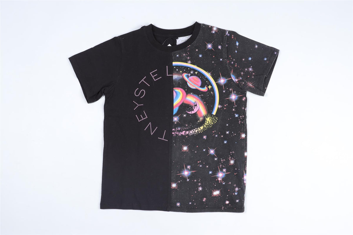 STELLA MCCARTNEY BLACK KIDS BOYS T-SHIRT 8 YEARS