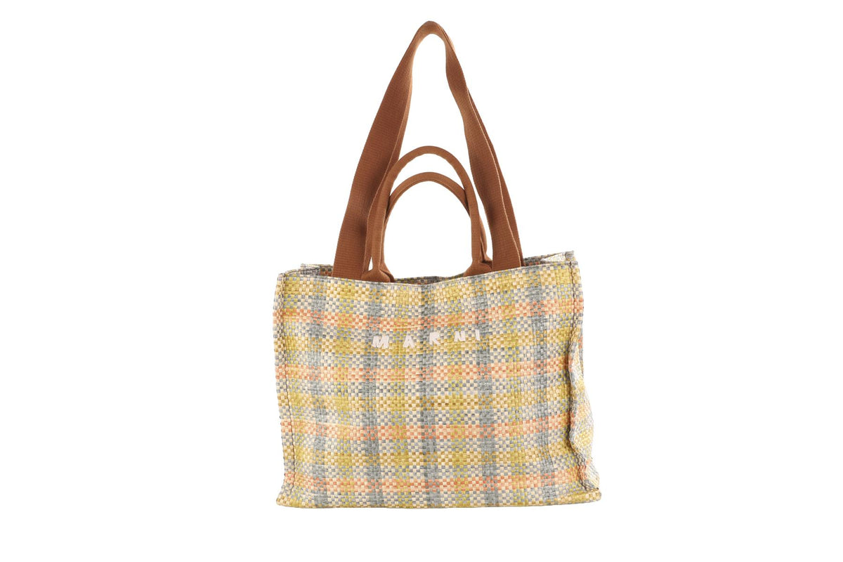 MARNI MULTI RAFFIA TOTE BAG