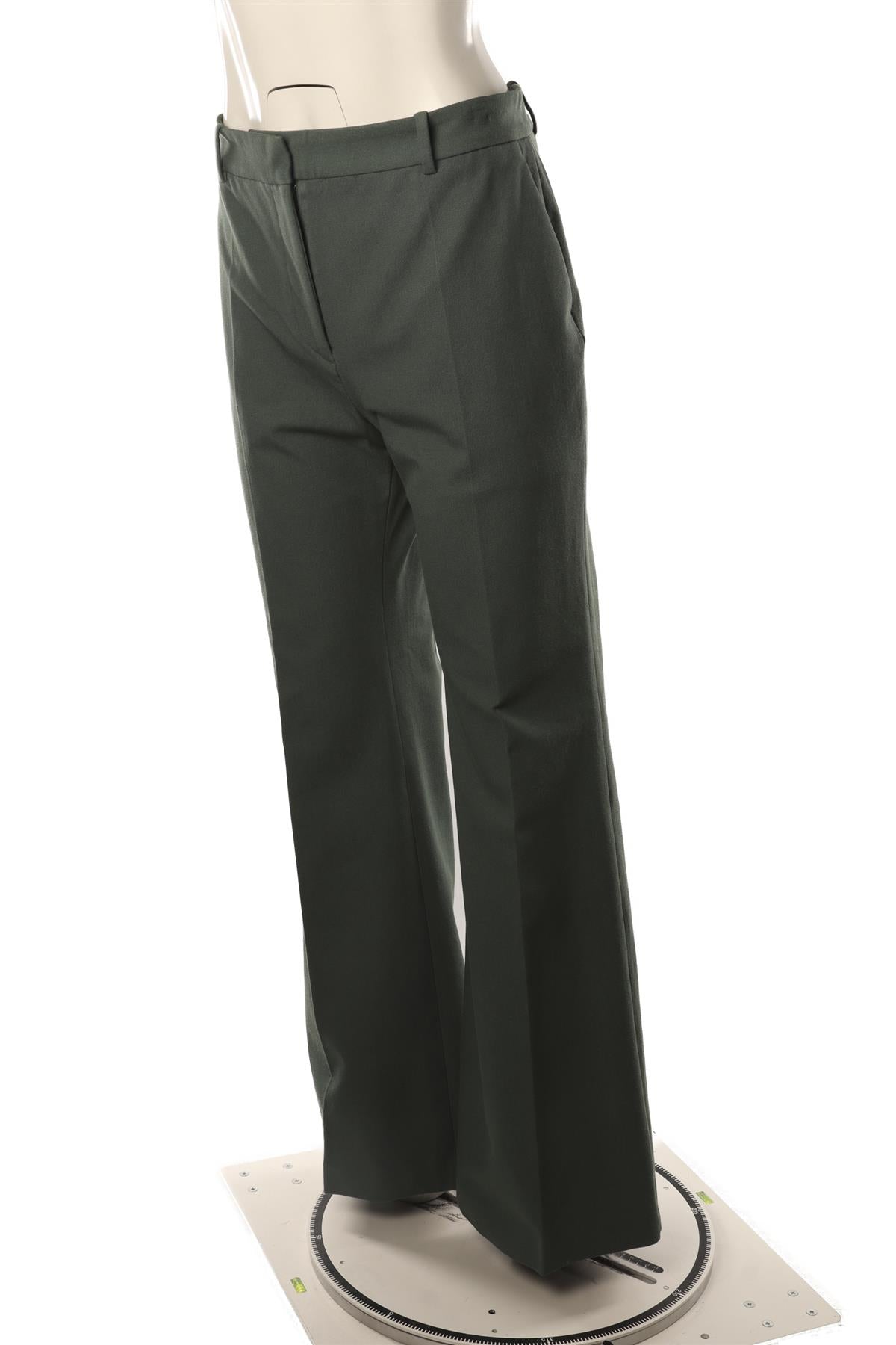 JOSEPH GREEN COTTON WIDE LEG PANTS FR 44 UK 16