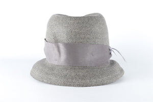 EUGENIA KIM GREY STRAW HAT ONE SIZE