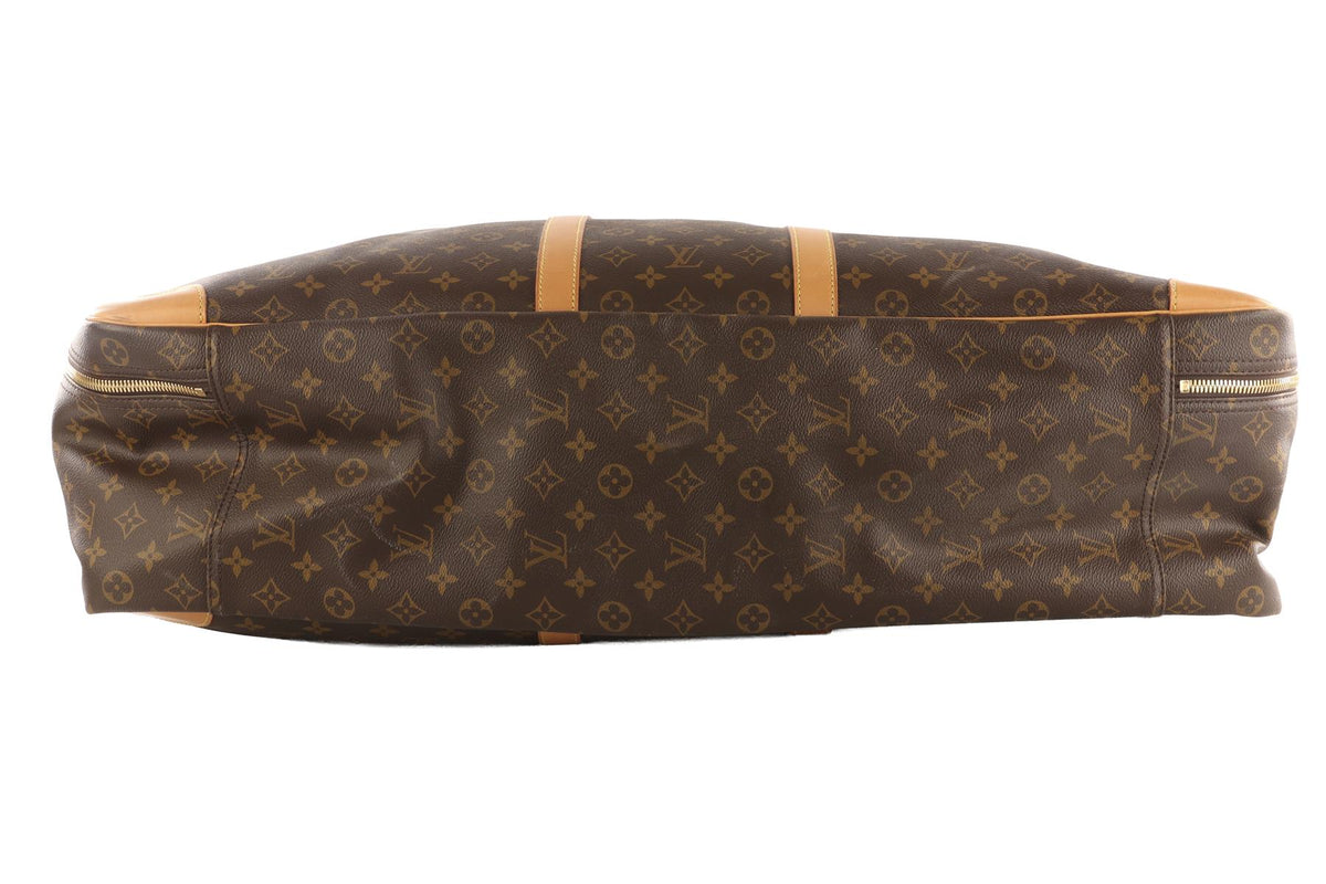 LOUIS VUITTON BROWN 2002 SIRIUS 70 MONOGRAM COATED CANVAS SUITCASE