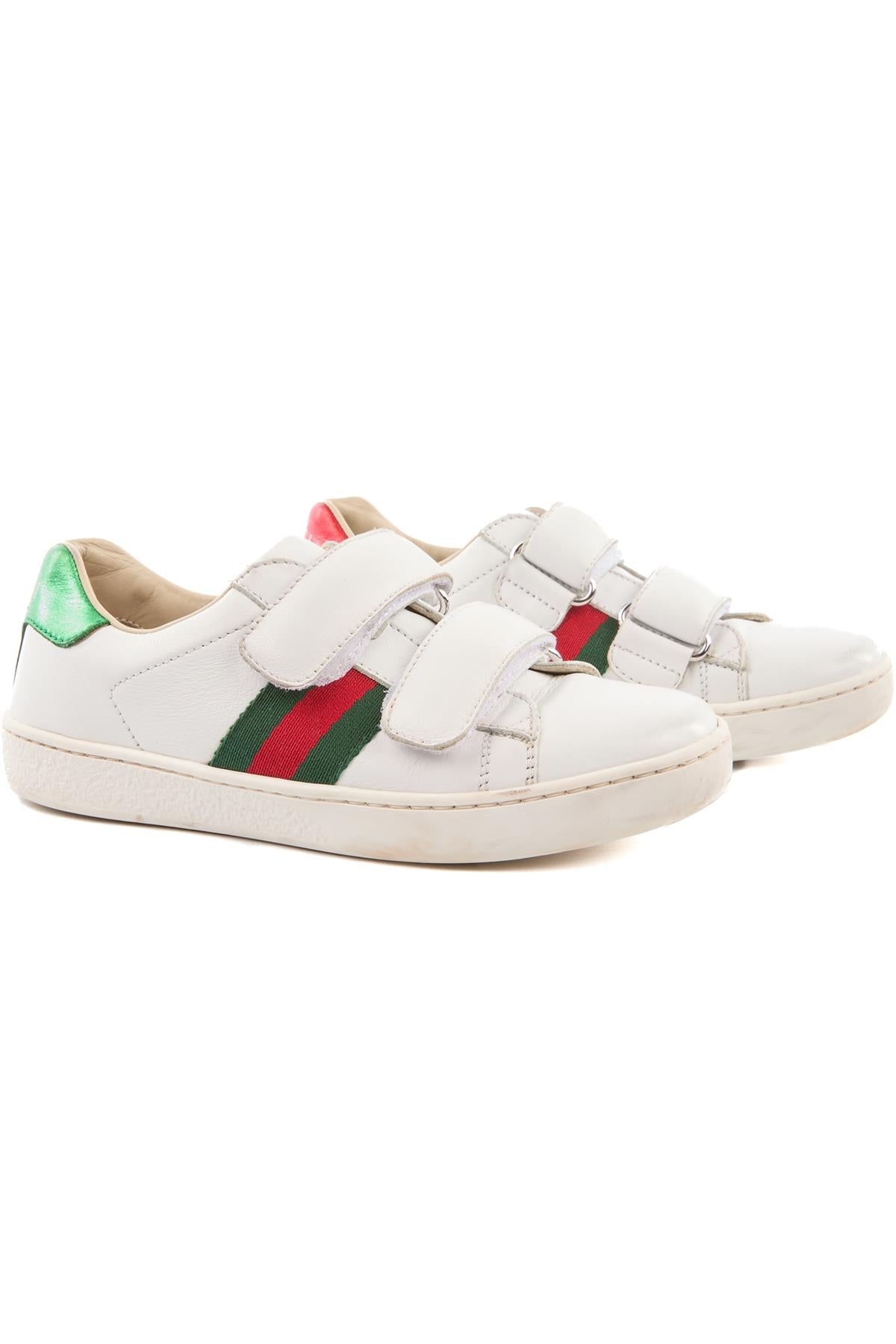 GUCCI WHITE KIDS BOYS SNEAKERS EU 29 UK 11 US 12