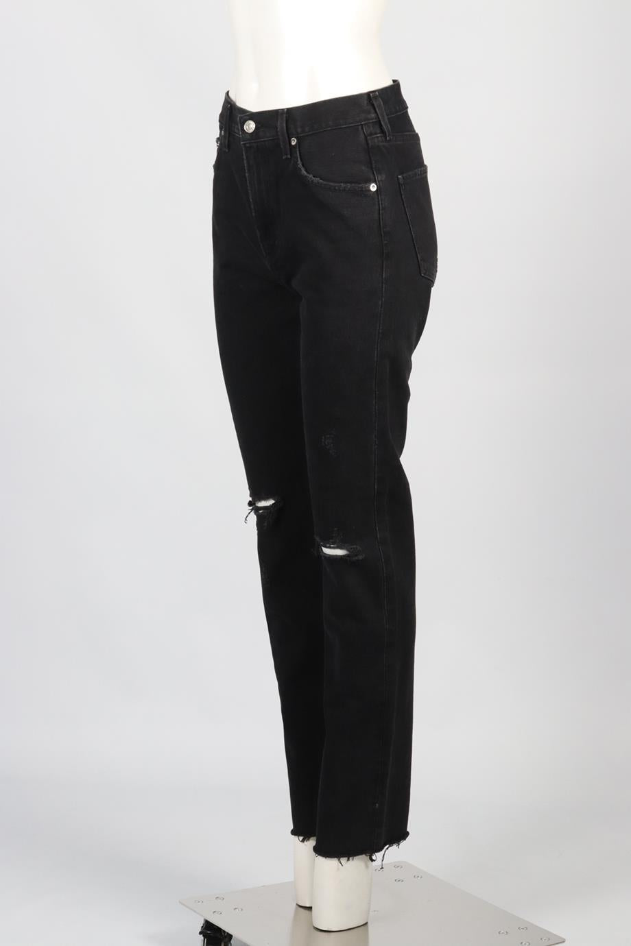 AGOLDE HIGH RISE STRAIGHT LEG JEANS W27 UK 8-10