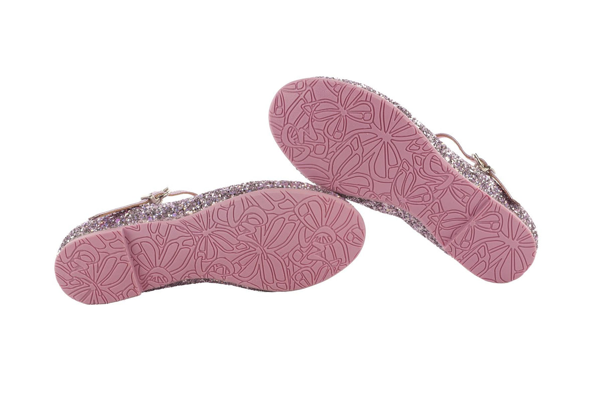 SOPHIA WEBSTER PINK KIDS GIRLS BALLET FLATS EU 27 UK 9 US 10