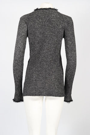 CELINE WOOL AND COTTON BLEND TOP SMALL