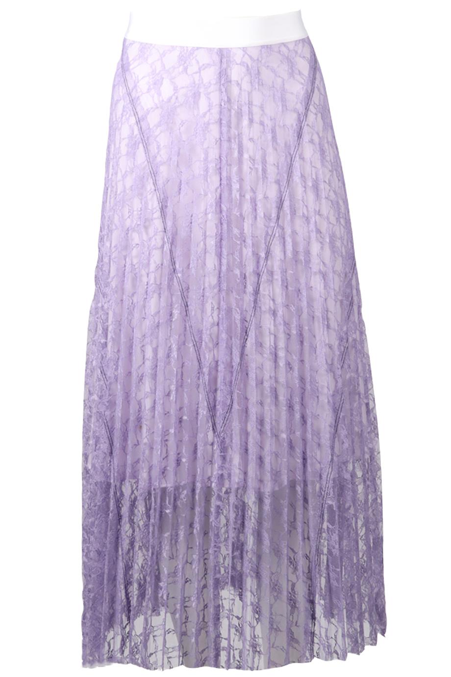 SANDRO LACE MIDI SKIRT UK 8