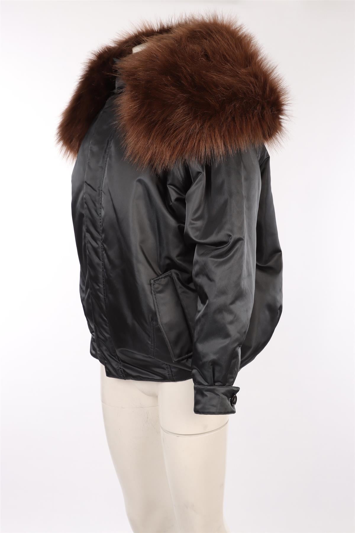 ALAÏA GREEN SHELL JACKET FR 36 UK 8