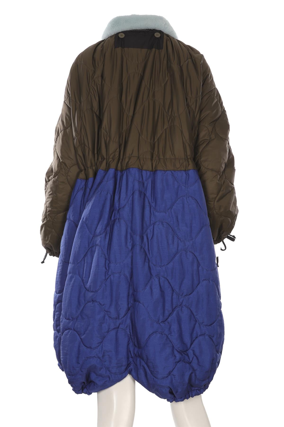 MARFA STANCE GREEN PADDED SHELL COAT XSMALL-SMALL