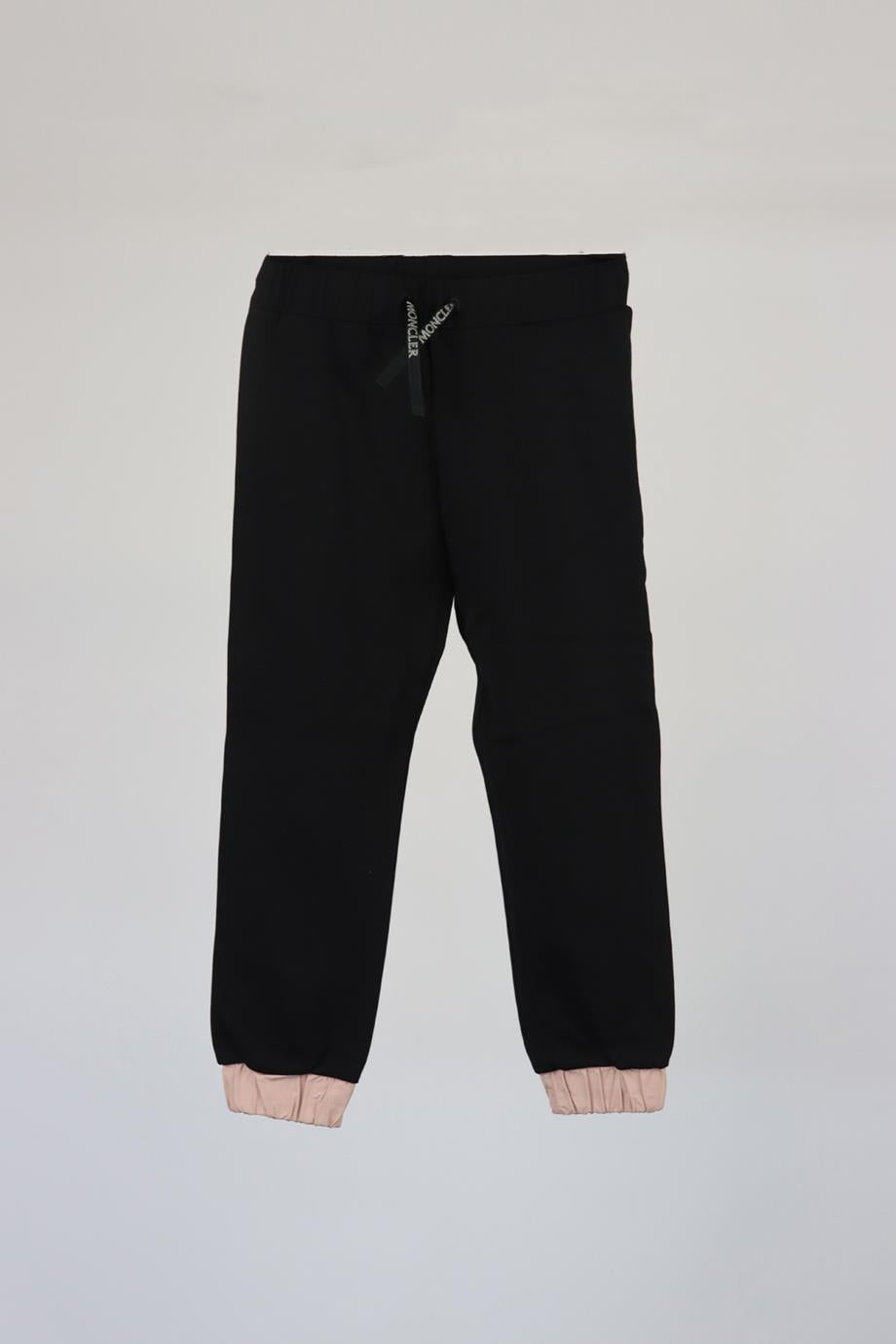 MONCLER KIDS GIRLS JERSEY TRACK PANTS 8 YEARS