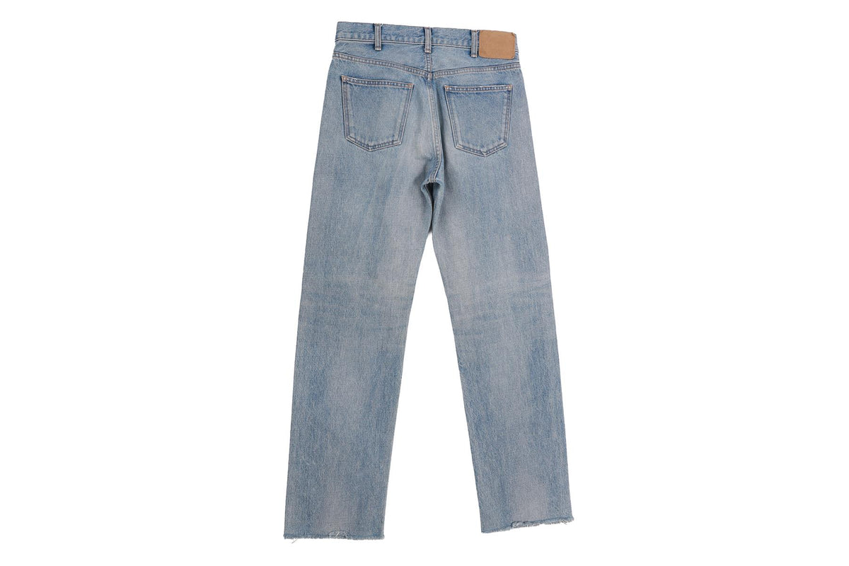 CELINE BLUE HIGH RISE STRAIGHT LEG JEANS W26 UK 8