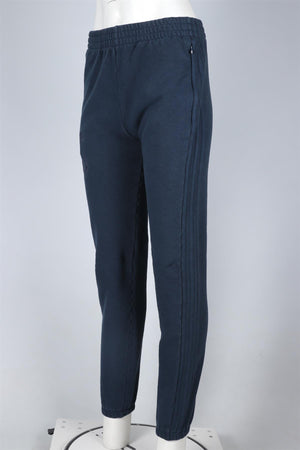 YEEZY NAVY COTTON TRACK PANTS MEDIUM