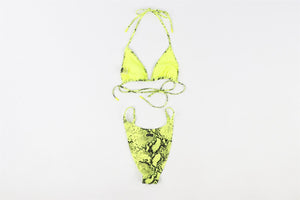 TRIANGLE YELLOW BIKINI MEDIUM-LARGE