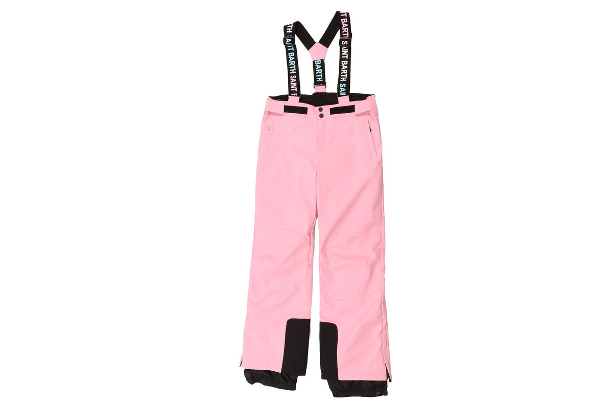 MC2 SAINT BARTH PINK KIDS GIRLS SALOPETTES 14 YEARS