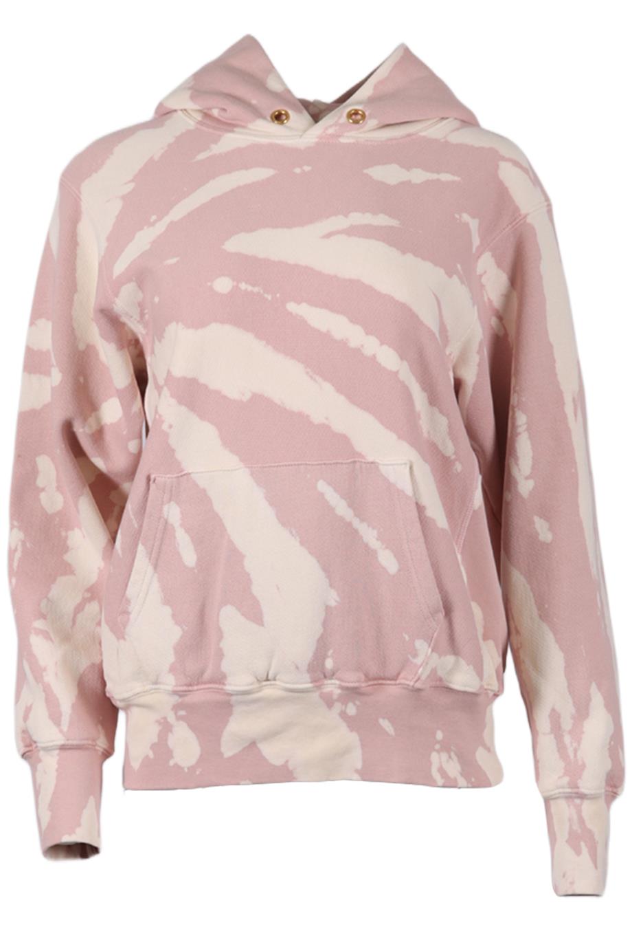 LES TIEN TIE DYED COTTON HOODIE XXSMALL