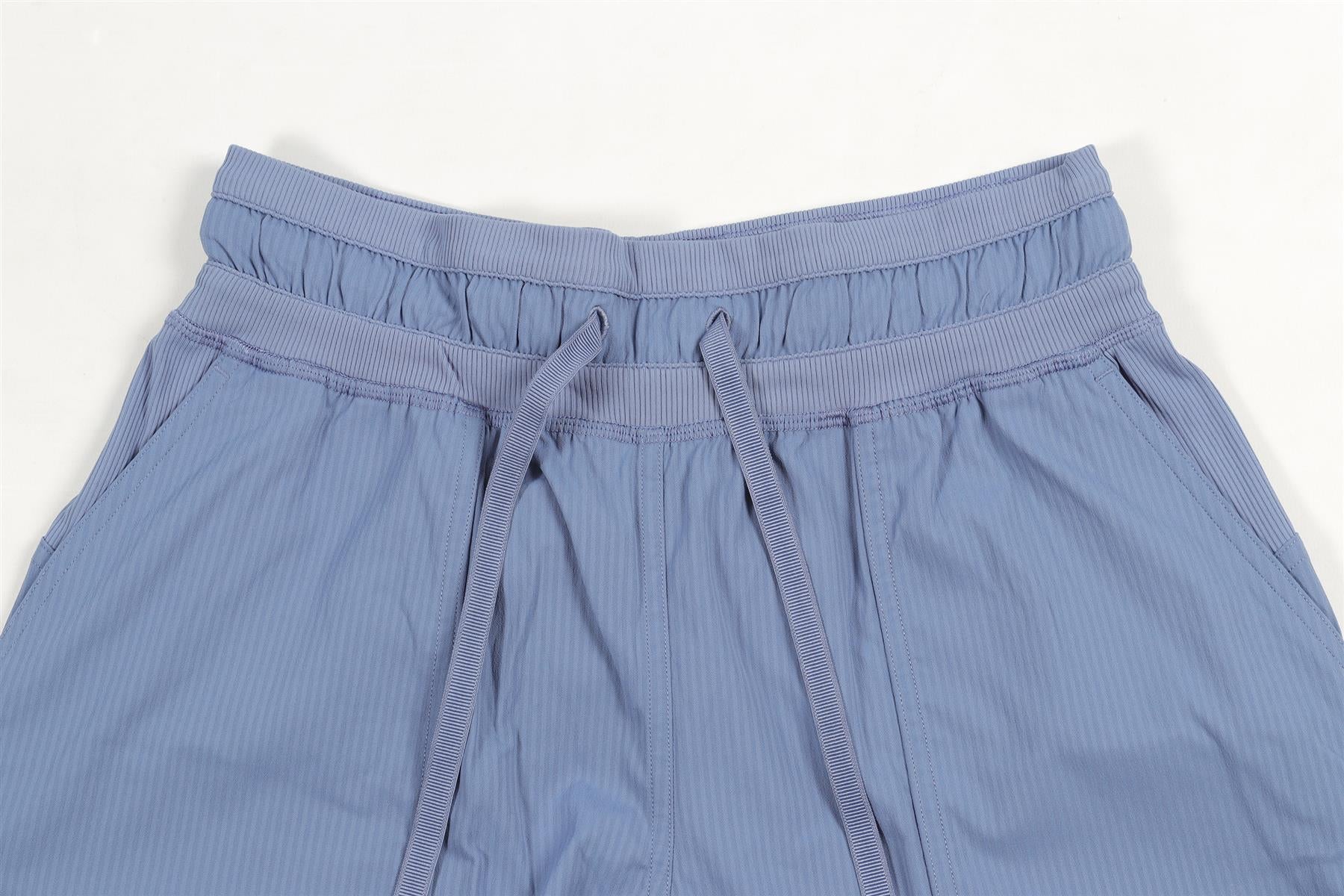 LULULEMON BLUE JERSEY SHORTS US 2 UK 6