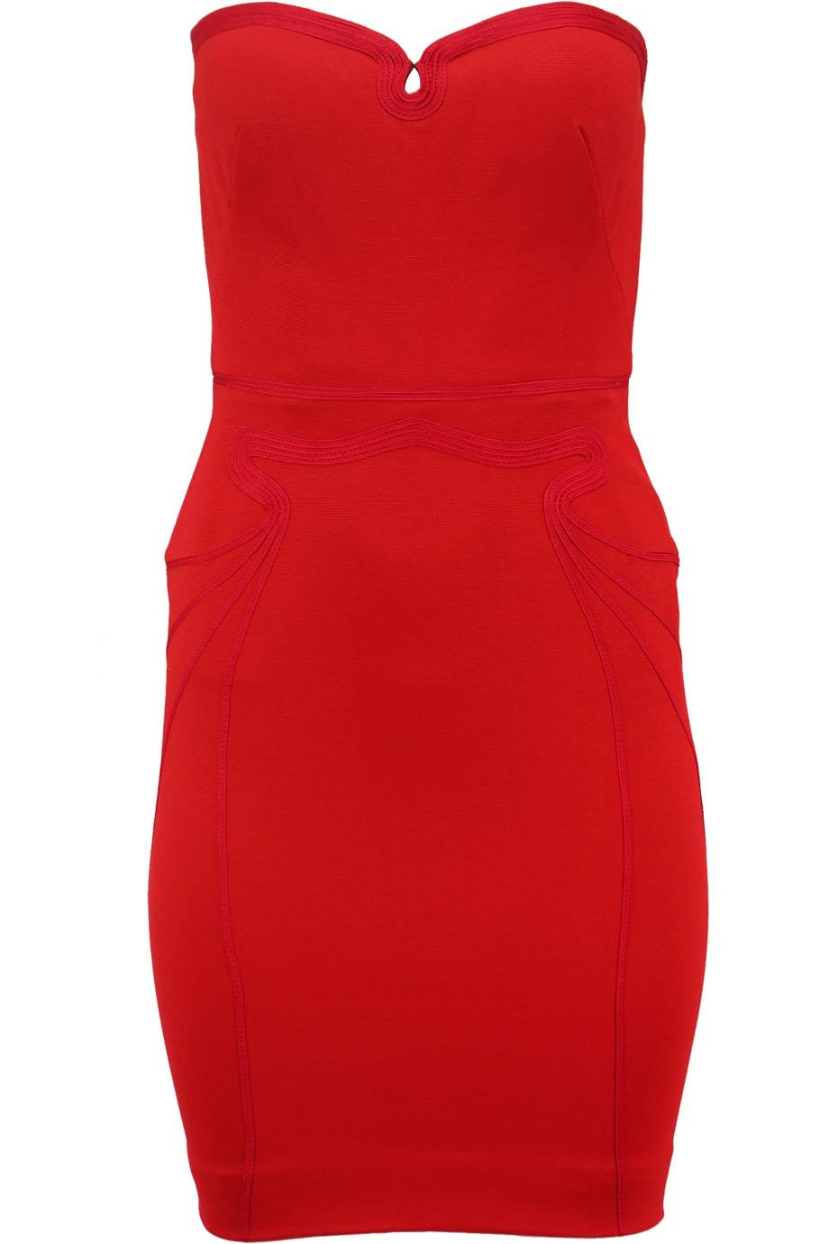 ZAC POSEN STRAPLESS STRETCH WOVEN MINI DRESS US 4 UK 8