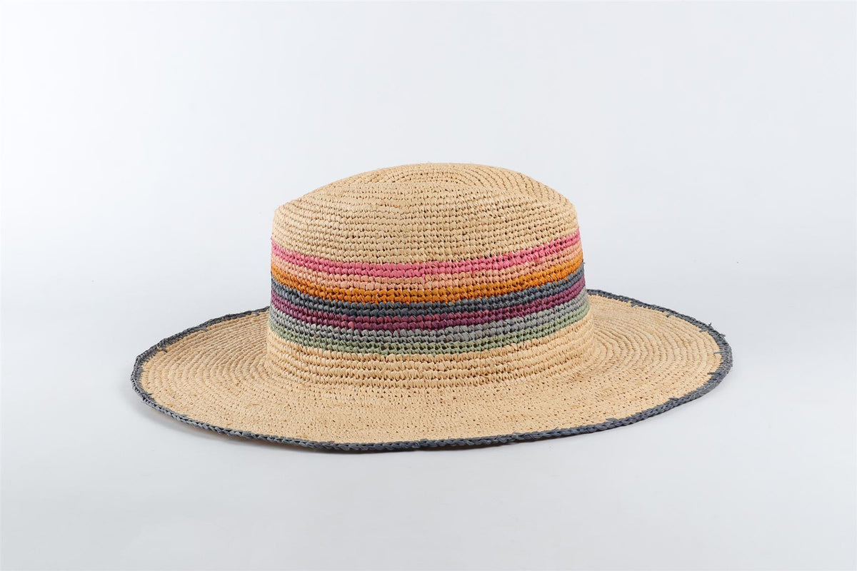 ETRO MULTI RAFFIA HAT