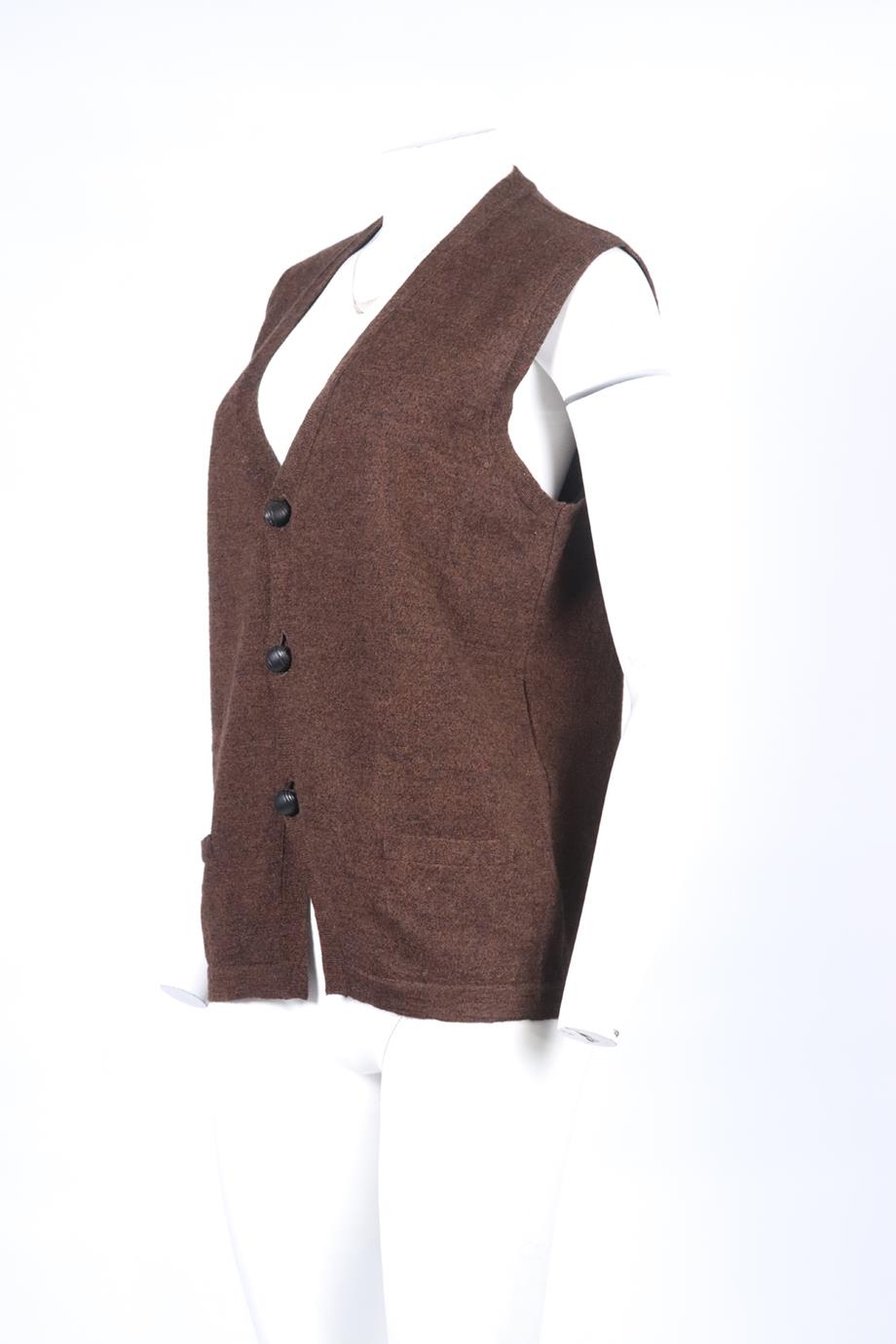 GOLDEN GOOSE DELUXE BRAND WOOL VEST LARGE