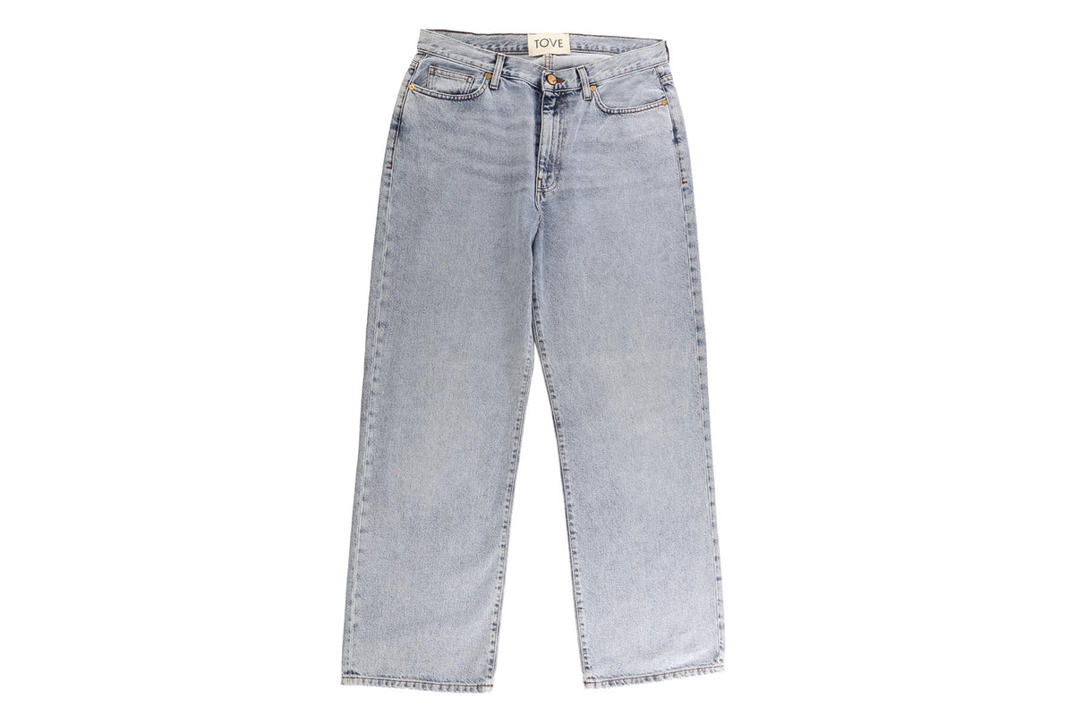 TOVE BLUE DENIM STRAIGHT LEG JEANS W30 UK 12