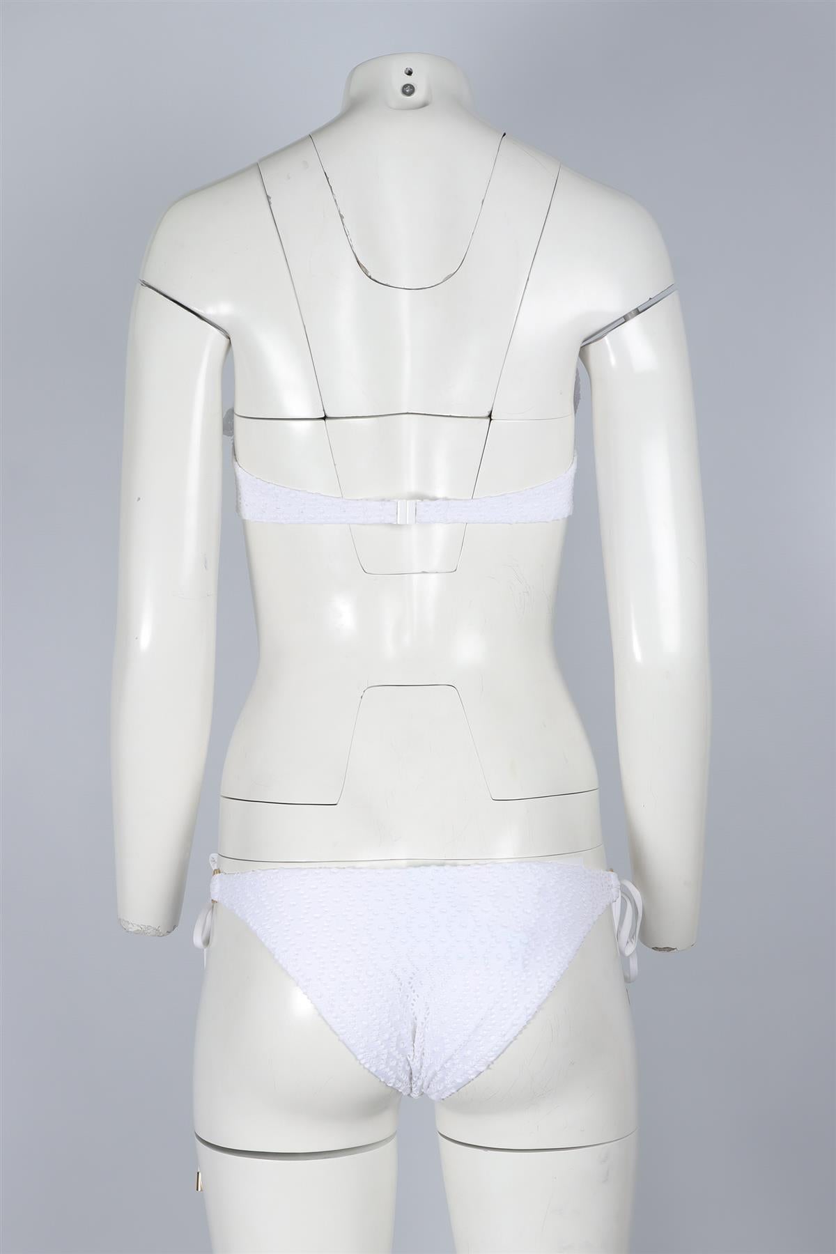 MELISSA ODABASH WHITE BIKINI UK 10