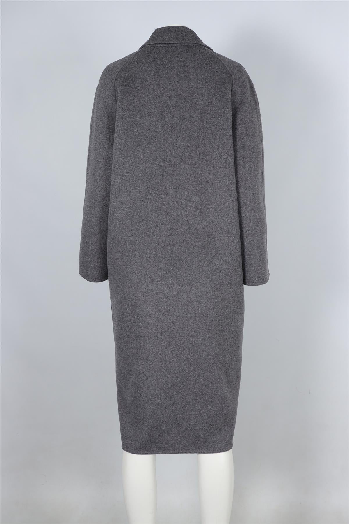 JOSEPH GREY CASHMERE COAT IT 38 UK 6