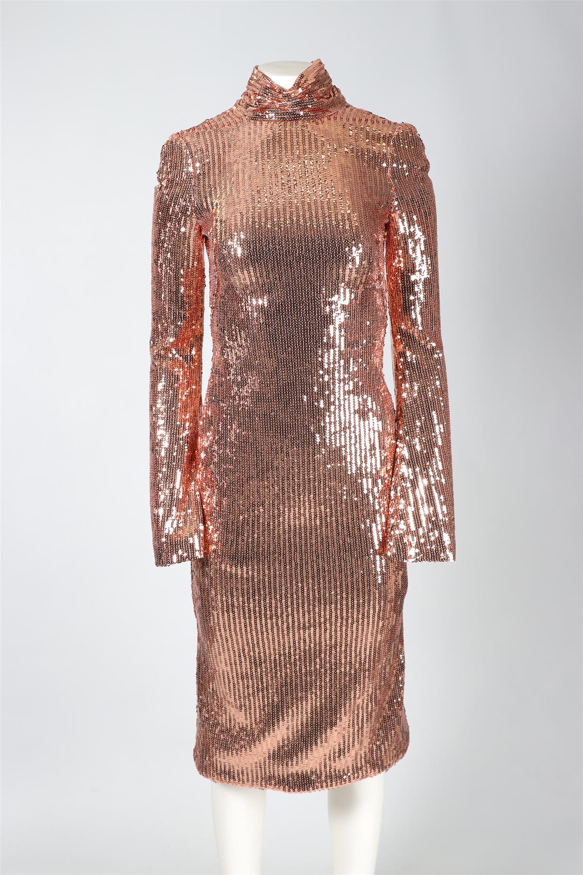 GALVAN LONDON ROSE GOLD SEQUIN MINI DRESS UK 8 | nikkibradford GALVAN LONDON ROSE GOLD SEQUIN MINI DRESS UK 8 | nikkibradford