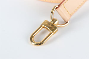 LOUIS VUITTON BEIGE LEATHER SHOULDER STRAP