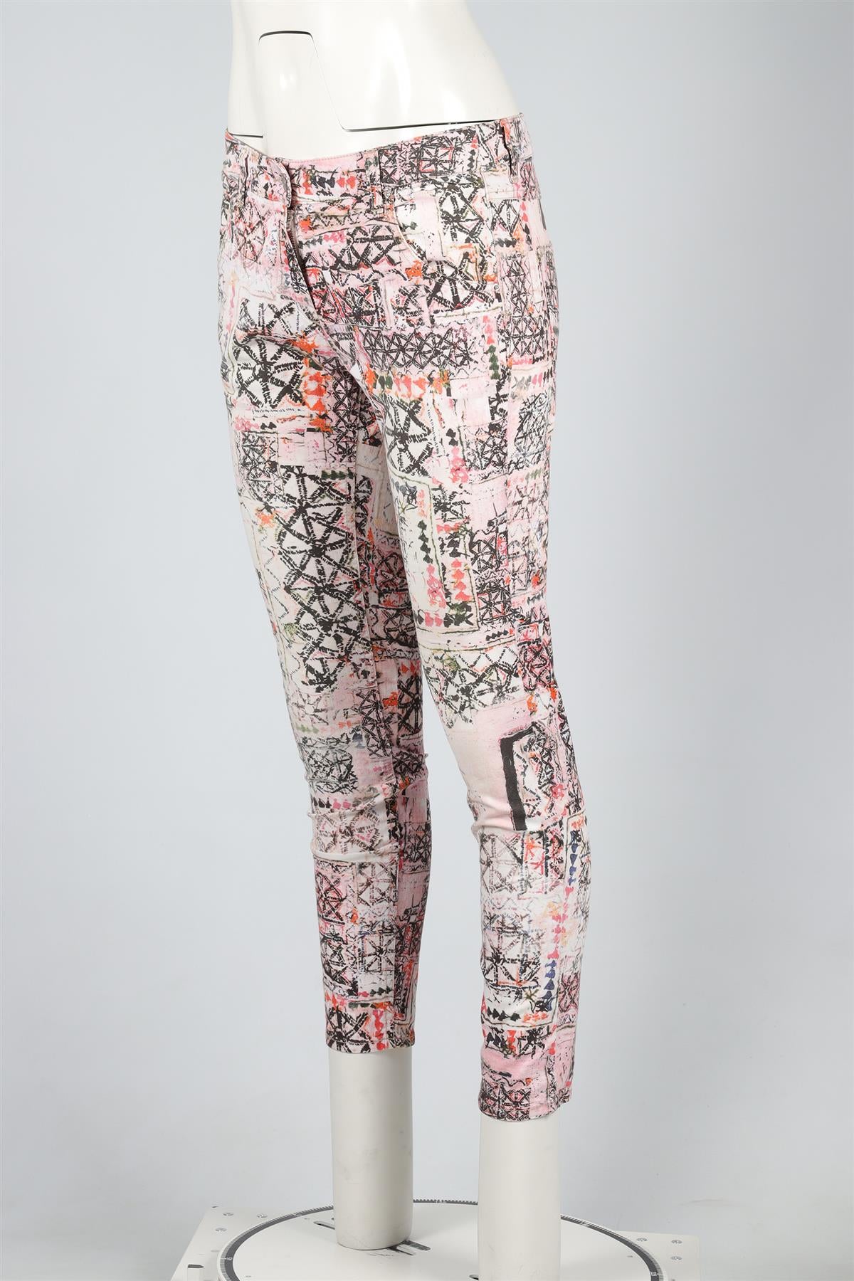 ISABEL MARANT MULTI MID RISE SKINNY JEANS FR 36 UK 8