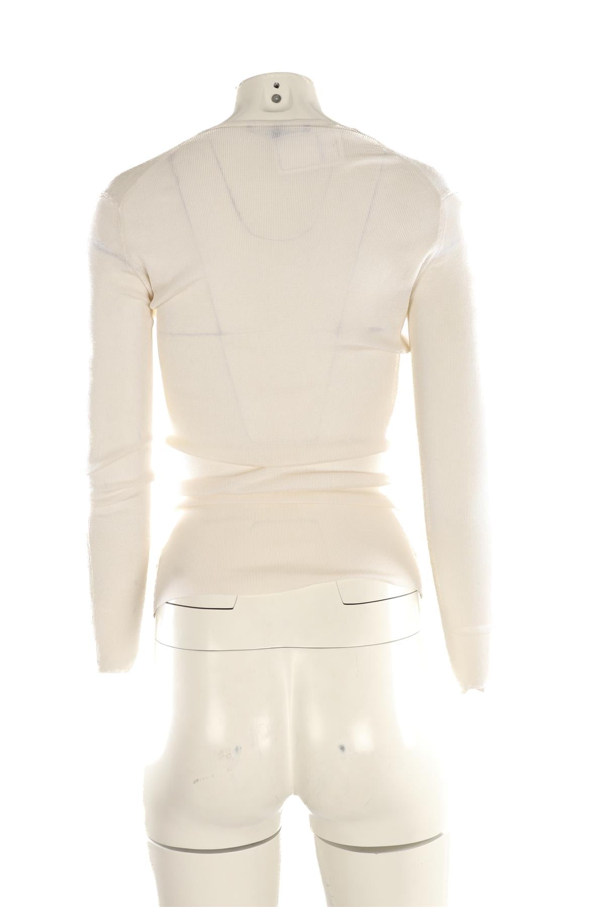 GUCCI IVORY VINTAGE SILK TOP XLARGE