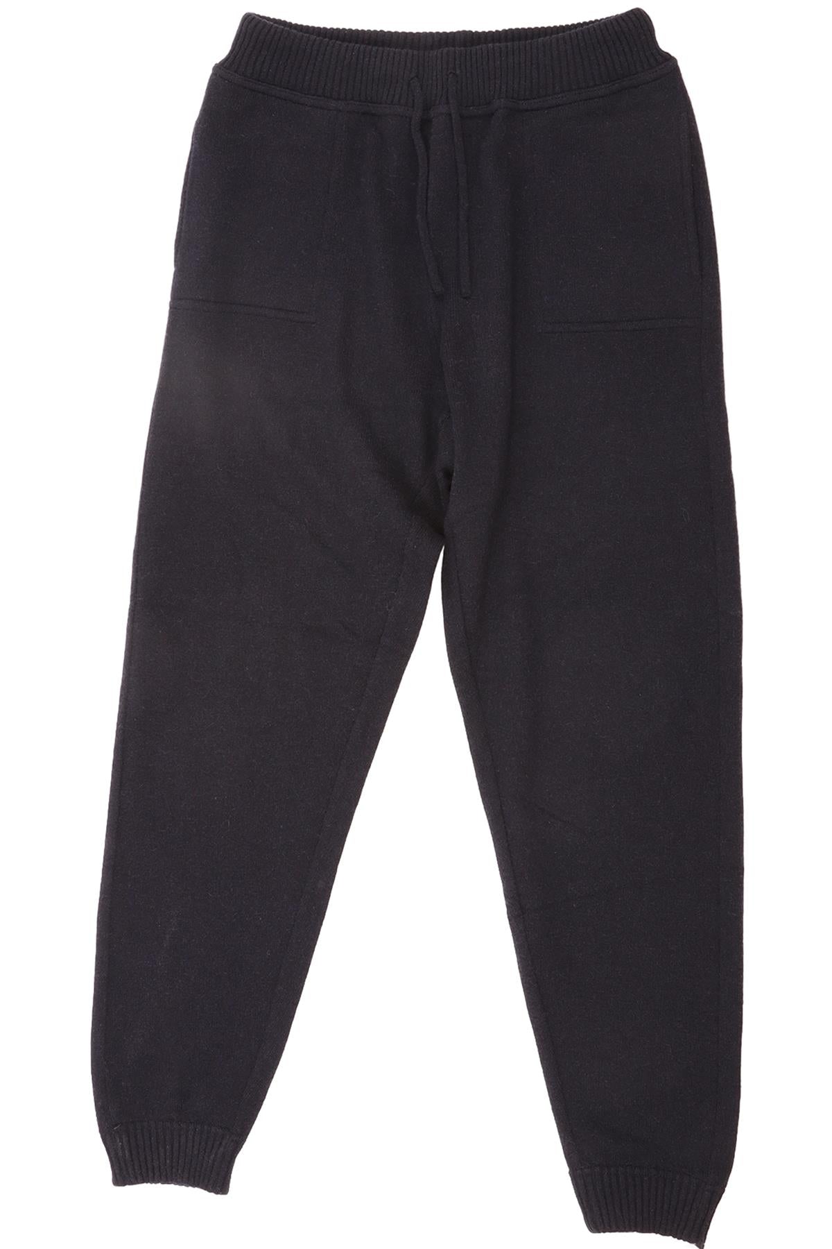 THOM SWEENEY NAVY MEN'S CASHMERE TRACK PANTS XLARGE