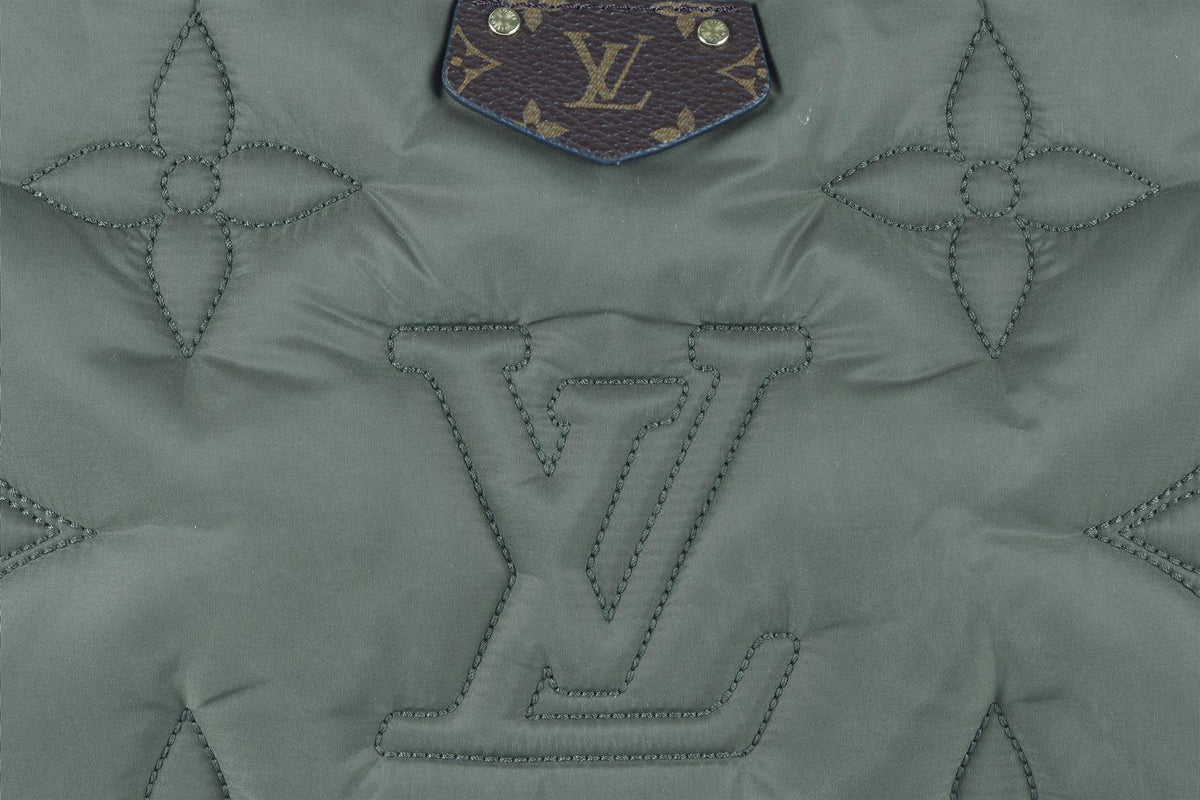 LOUIS VUITTON GREEN 2021 MAXI MULTI POCHETTE MONOGRAM NYLON SHOULDER BAG